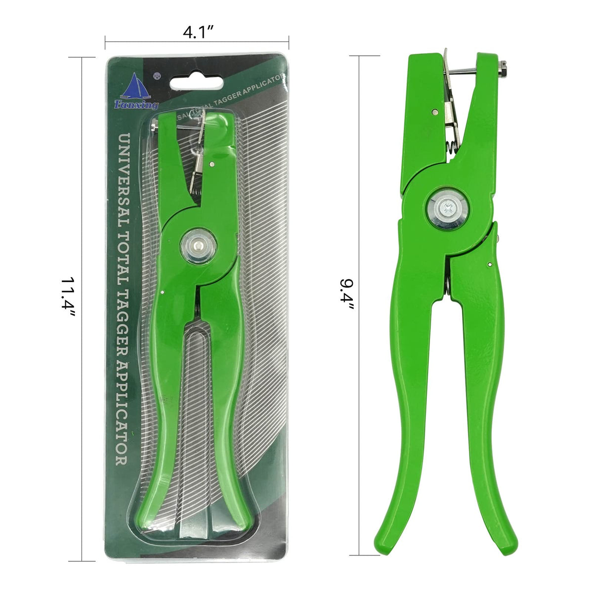 SICHOWEL Livestock Pliers in use with cattle, quick tagging workflow