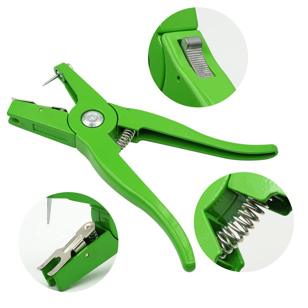 SICHOWEL Ear Tag Pliers metal body, anti-slip construction for precise control