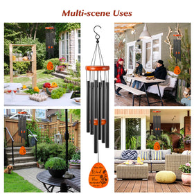SIDATYSTAR Wind Chime is weatherproof and ready for outdoor display.