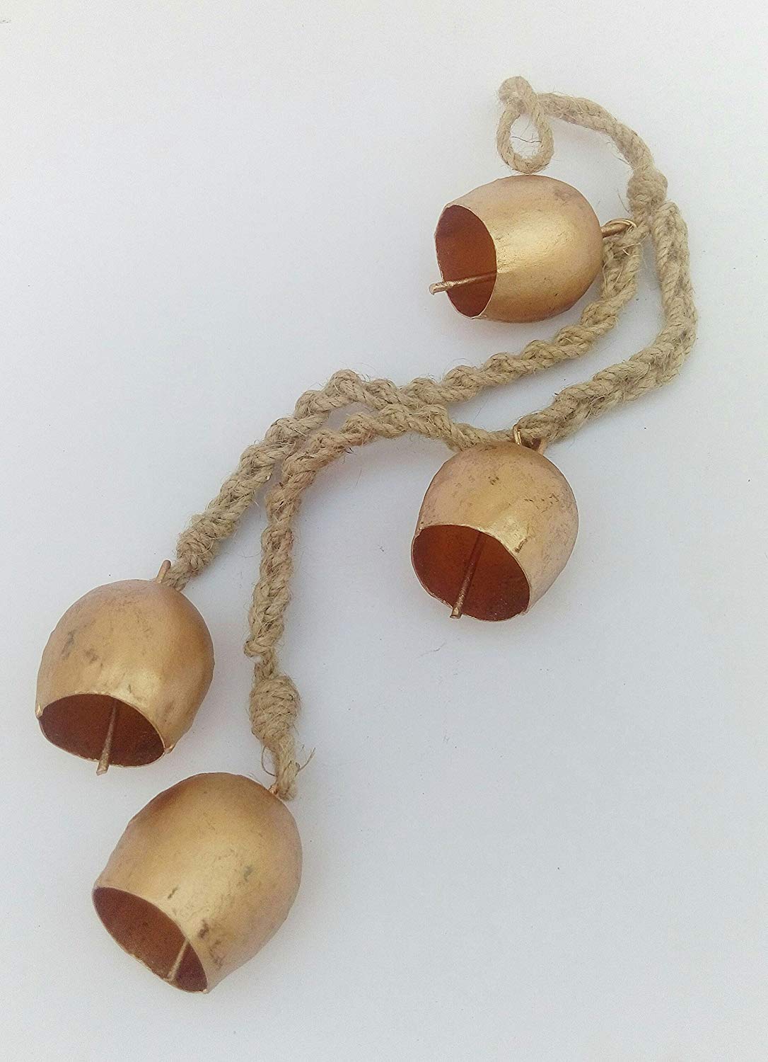 Siddhivinayak Overseas handmade cow bells wind chime for gentle outdoor sounds.