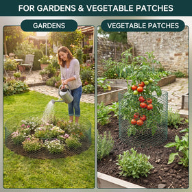 Sidefusi garden-bed protection guarding vegetables and flowers