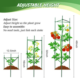 Sidefusi plant clips and twist ties securing vines as they climb.