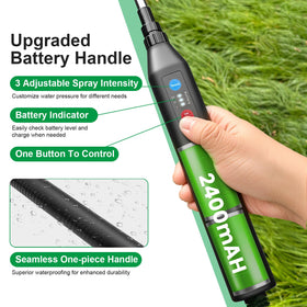 SideKing 16.4-foot hose allows long-range spraying from water sources