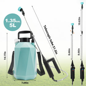 SideKing ergonomic handle and shoulder strap support long sessions.