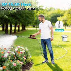 SideKing four nozzles offer versatile coverage from mist to cone.