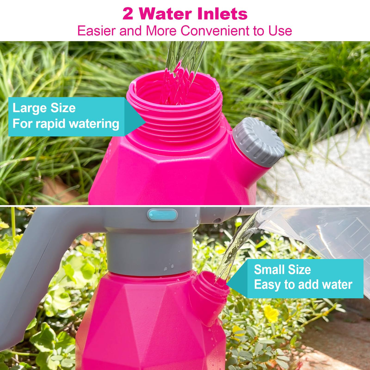 SideKing versatile sprayer suitable for watering, humidifying, cooling pets, and cleaning.