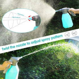 SideKing one-button operation minimizes hand strain during spraying.