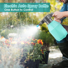 SideKing rechargeable sprayer for cordless convenience during watering.