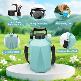 SideKing wide-mouth tank cap for spill-free filling.