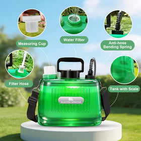 SideKing wide-mouth refill opening enables spill-free filling