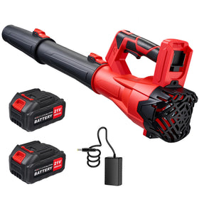 SIEARPUORL 650CFM cordless blower for fast yard debris clearance.