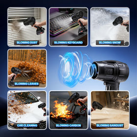 SIEARPUORL multi-season capability handles leaves and light snow safely.