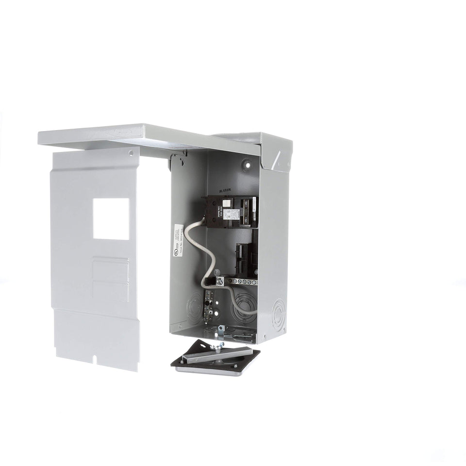 Siemens W0408L1125SPA50 outdoor spa panel in rugged enclosure for outdoor pools.