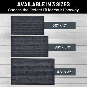 Sierra Concepts easy-clean mat ready for shaking, sweeping, or hose-off cleaning