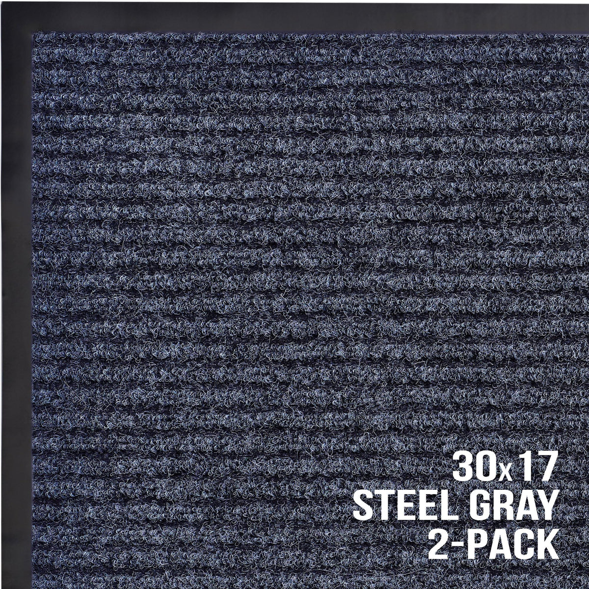 Sierra Concepts 30x17 mat fits standard entryways with recycled PVC backing