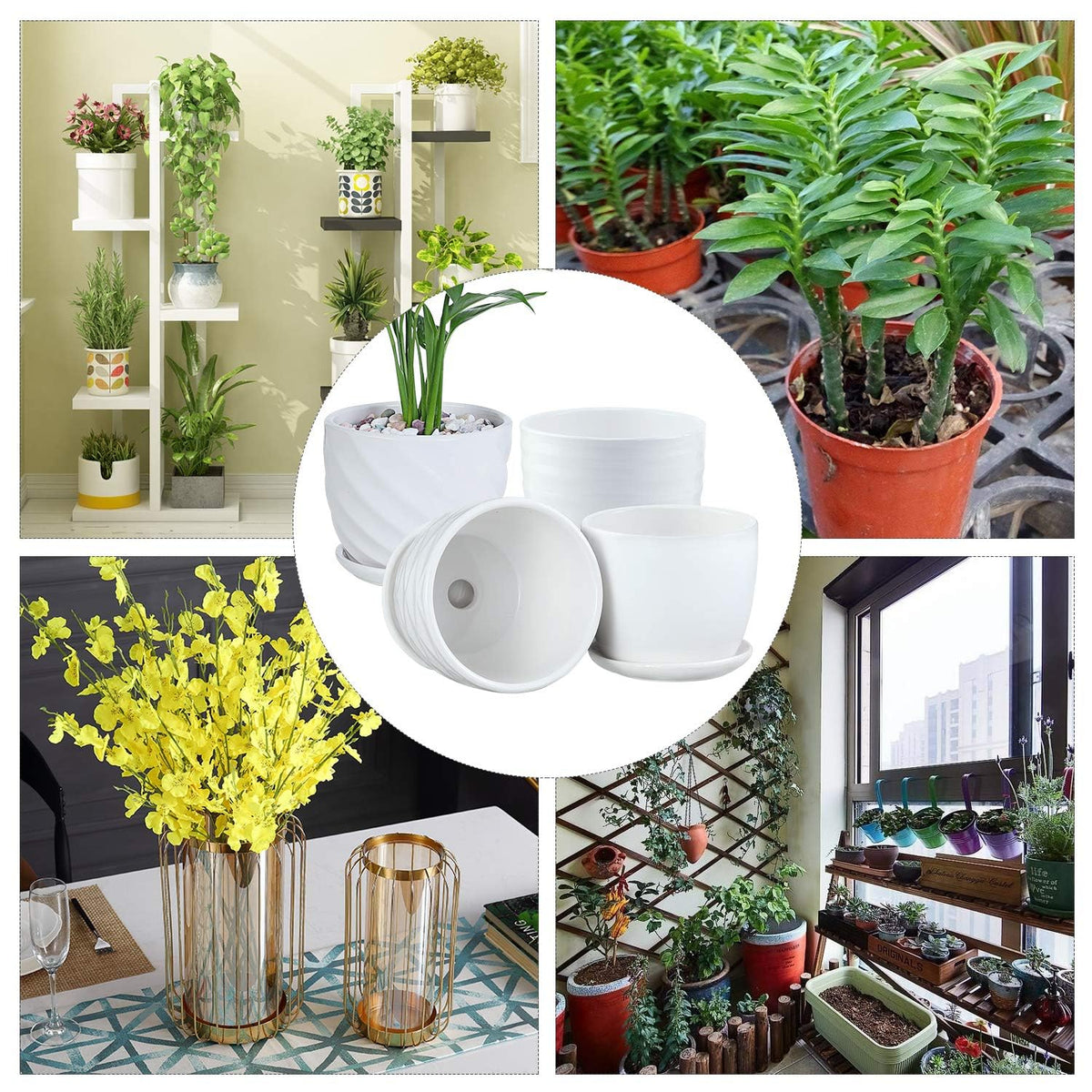 Sietpoek four-pack keeps coordinating decor across rooms.