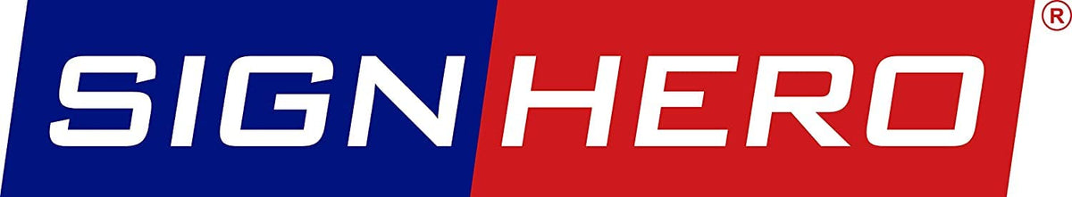 SignHero durable estate signs withstand rain and snow for repeated yard sales