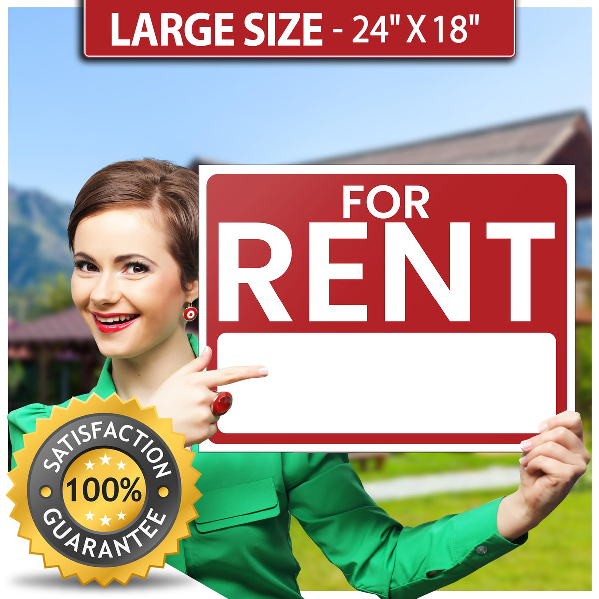 SignHero weatherproof coroplast sign withstands rain and sun