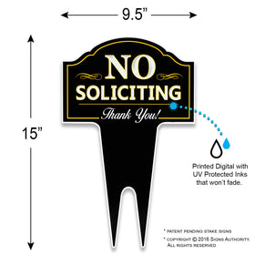 Signs Authority heavy-duty DiBond aluminum sign close-up shows durable construction