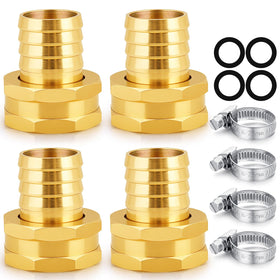 SIGURANTA brass hose fitting full view for durable garden connections.