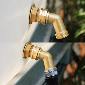 SIGURANTA installation-friendly elbow proves tool-free outdoor installation.