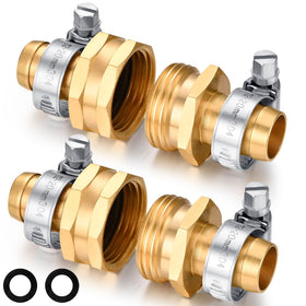 SIGURANTA garden hose repair connector set with male and female ends for easy repairs