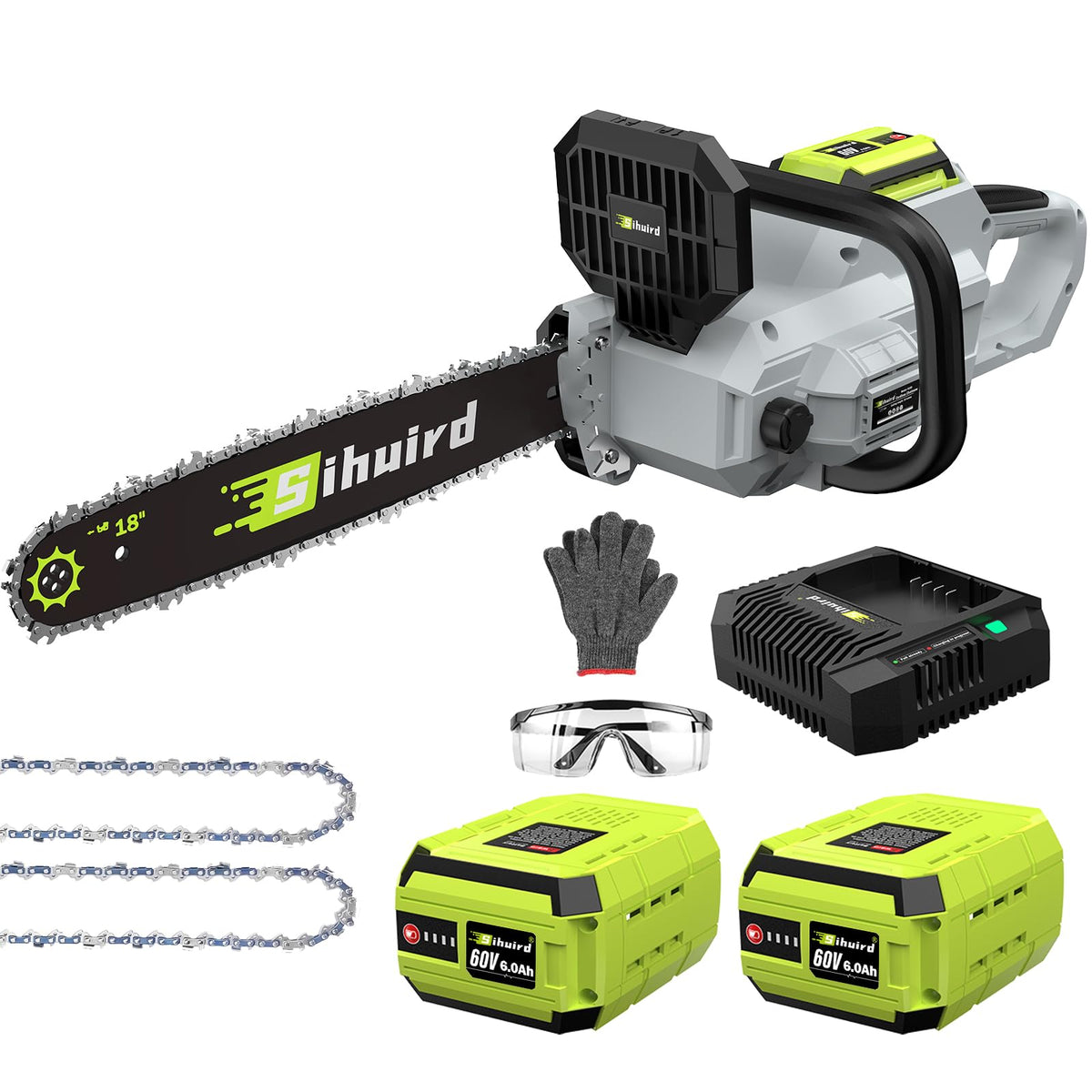 Sihuird SL9160 battery pack powers long cuts with minimal downtime.