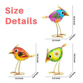 SILERUR yellow bird with blossoms enhances outdoor spaces.
