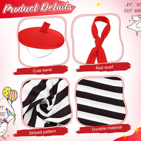 Silicherry striped shirt goose attire creates a charming French focal point.