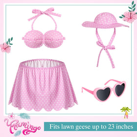 Silicherry bikini porch goose sunglasses add sun-ready charm and character.