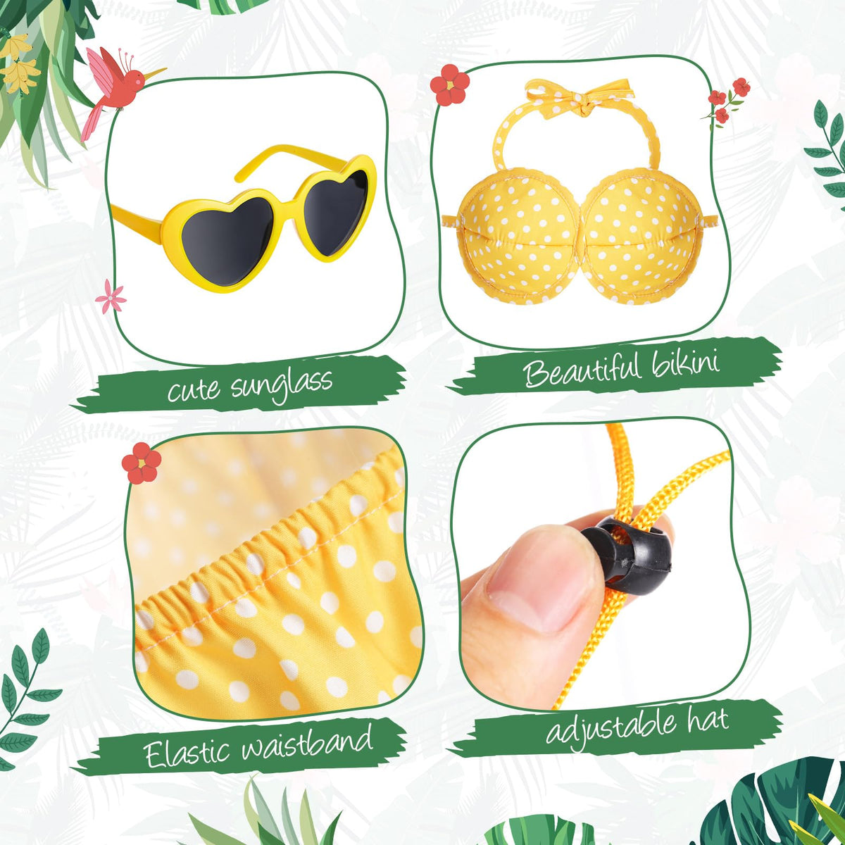 Silicherry Hawaiian goose costume brings tropical flair to garden