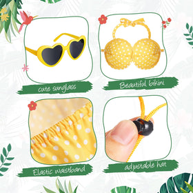 Silicherry Hawaiian goose costume brings tropical flair to garden