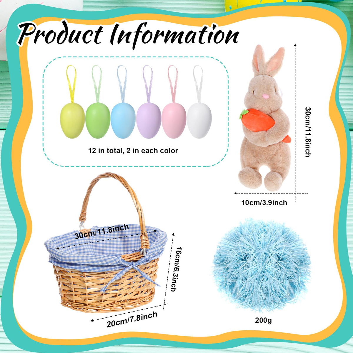 Silifine Easter Bunny plush provides soft cuddle during gifting moments.