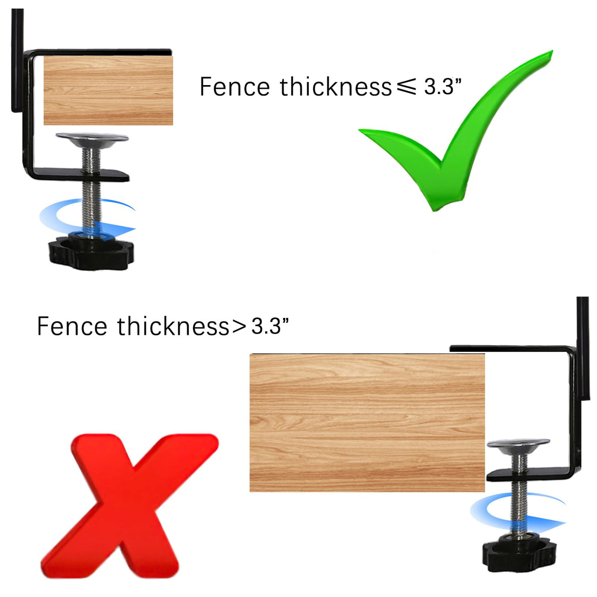 Silintion deck hook holds a lantern or wind chimes on a railing.