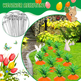 Silipull artificial leaves pair well with stakes for lush accents.