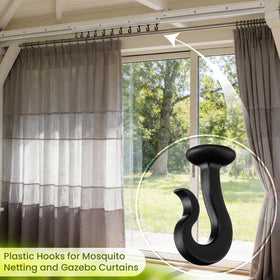 Silkfly track accessory hook, sturdy design for frequent outdoor use.