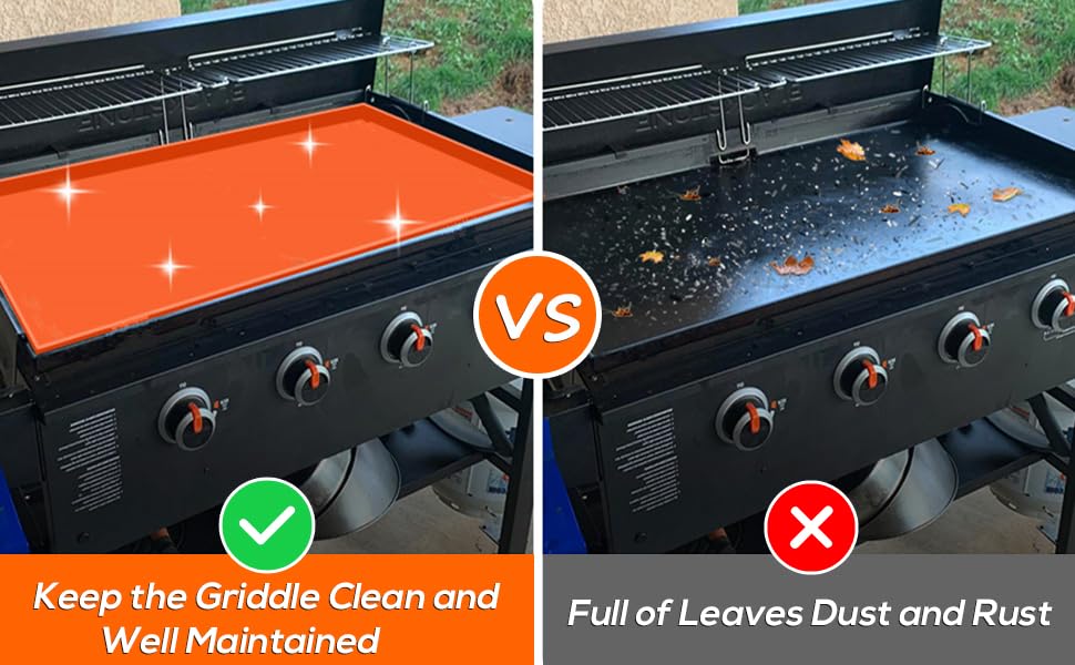 Silroera easy-clean silicone mat makes cleanup quick after grilling