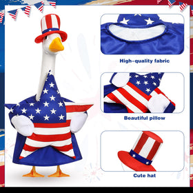 SilTriangle star pillow independence day ornament accents garden display