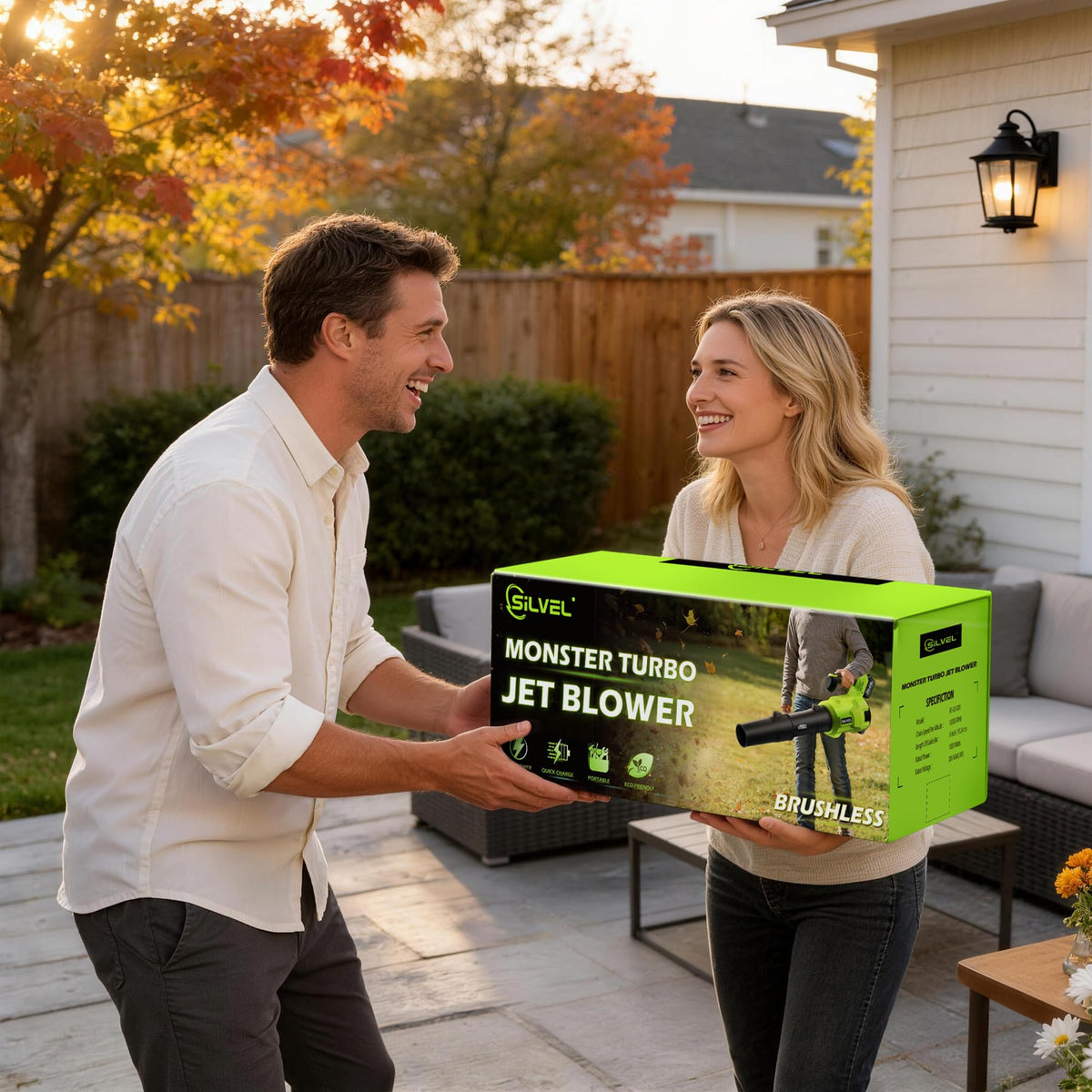 SILVEL turbo and normal speed modes adapt to heavy or light debris.