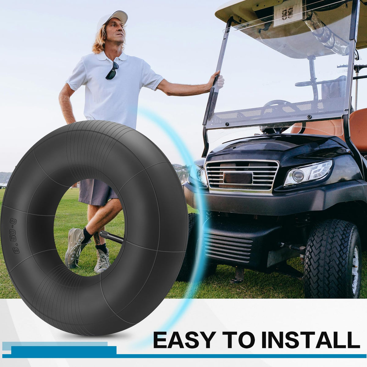SIMEIQI all-weather inner tube ready for hot, cold, wet, or dry conditions