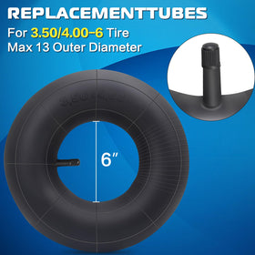 SIMEIQI compatible inner tube fits hand trucks and wheelbarrows for quick repairs.