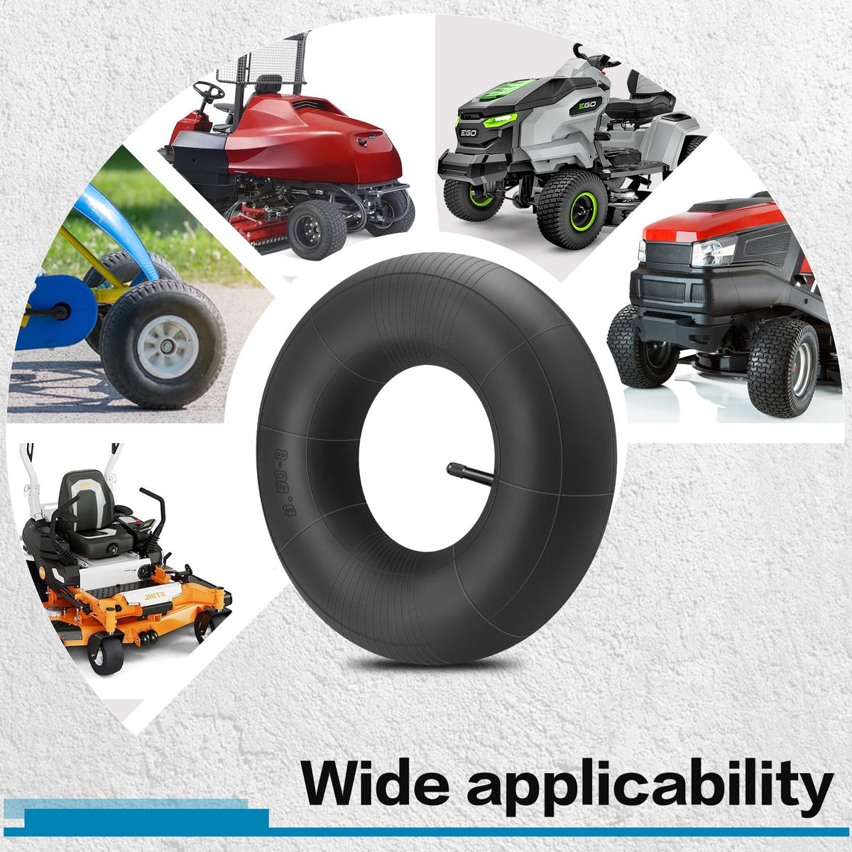 SIMEIQI packaged inner tube ready for lawn and garden equipment