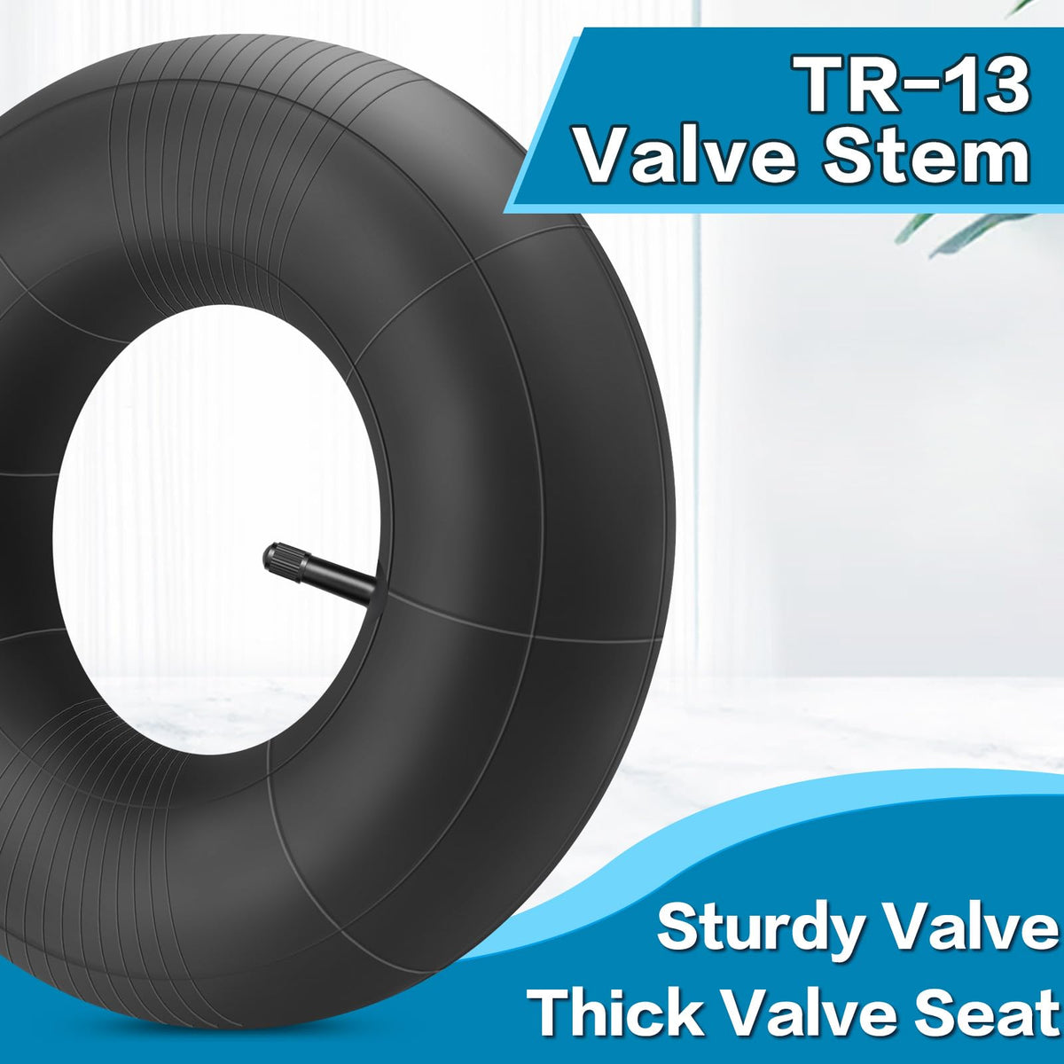SIMEIQI thick-wall tire tube showing durability for rough terrain