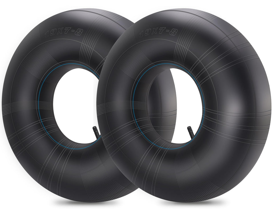 SIMEIQI tire tube 20x8-8 inner view for quick lawn mower replacement.