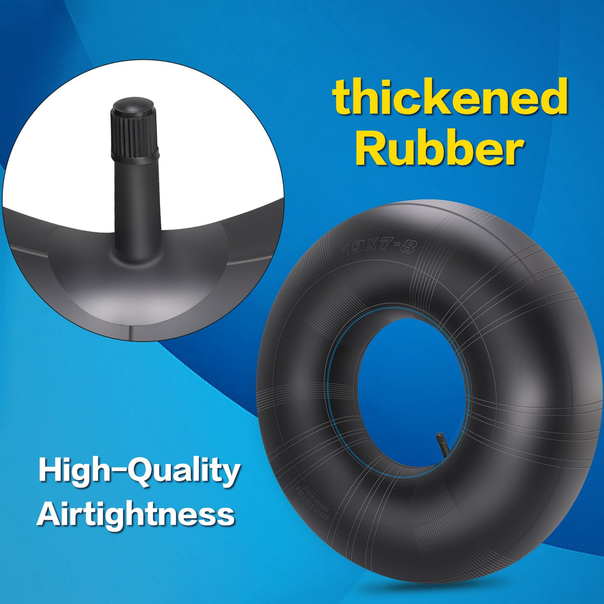 SIMEIQI TR13 straight valve enables straightforward inflation.