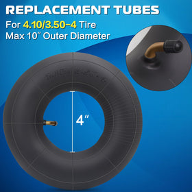 SIMEIQI Wheelbarrow inner tube designed for 4-inch rims and durability