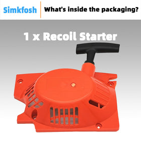 Simkfosh packaged recoil starter protects parts during shipping.