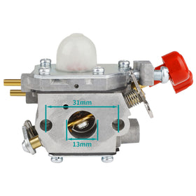 SIMPERAC 753-06288 carburetor installed on weed eater shows smoother throttle response