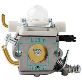 SIMPERAC C1M-K77 carburetor for Echo PB-413T detailed assembly and components