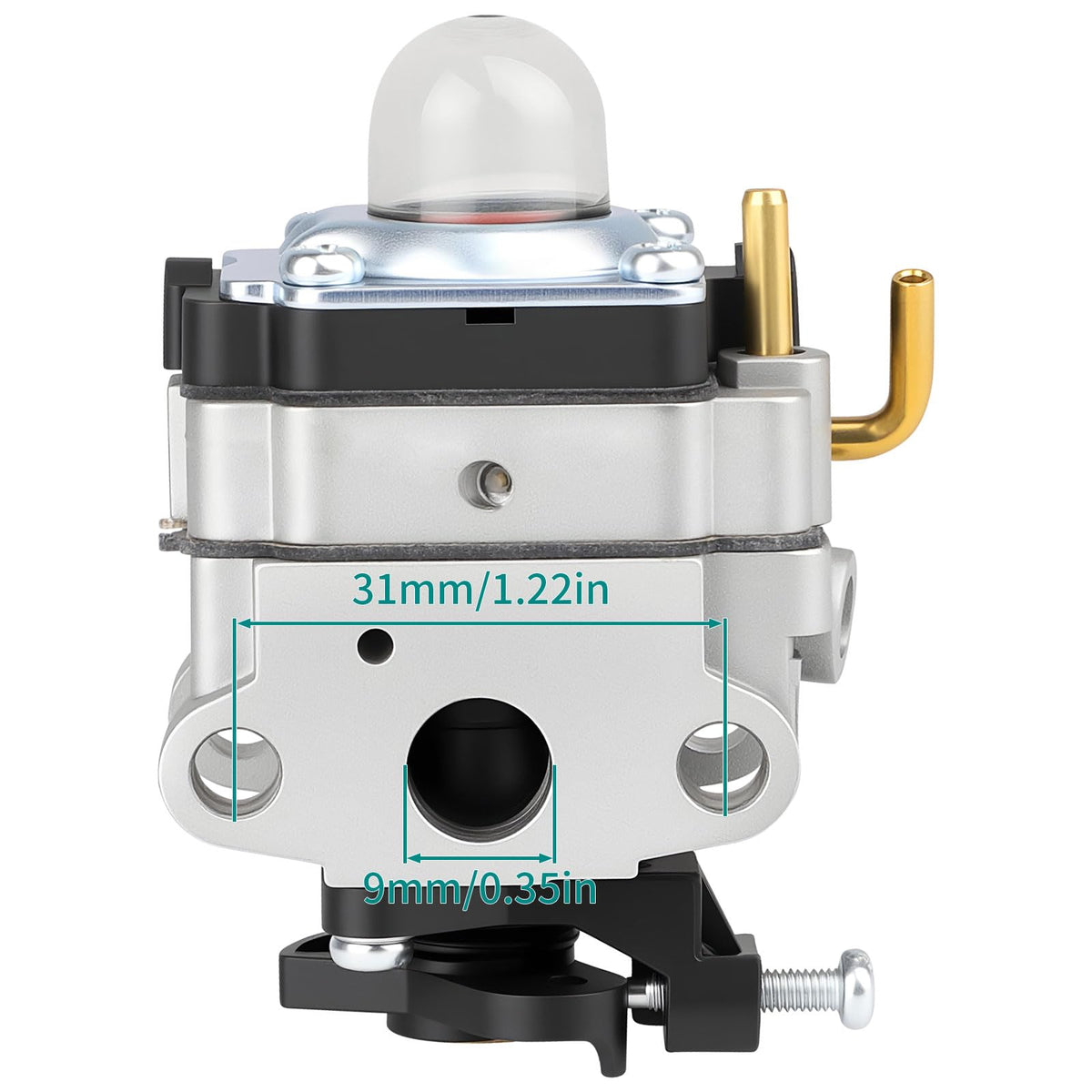 SIMPERAC TB575SS carburetor gasket included ensures a cleaner seal and maintenance potential.